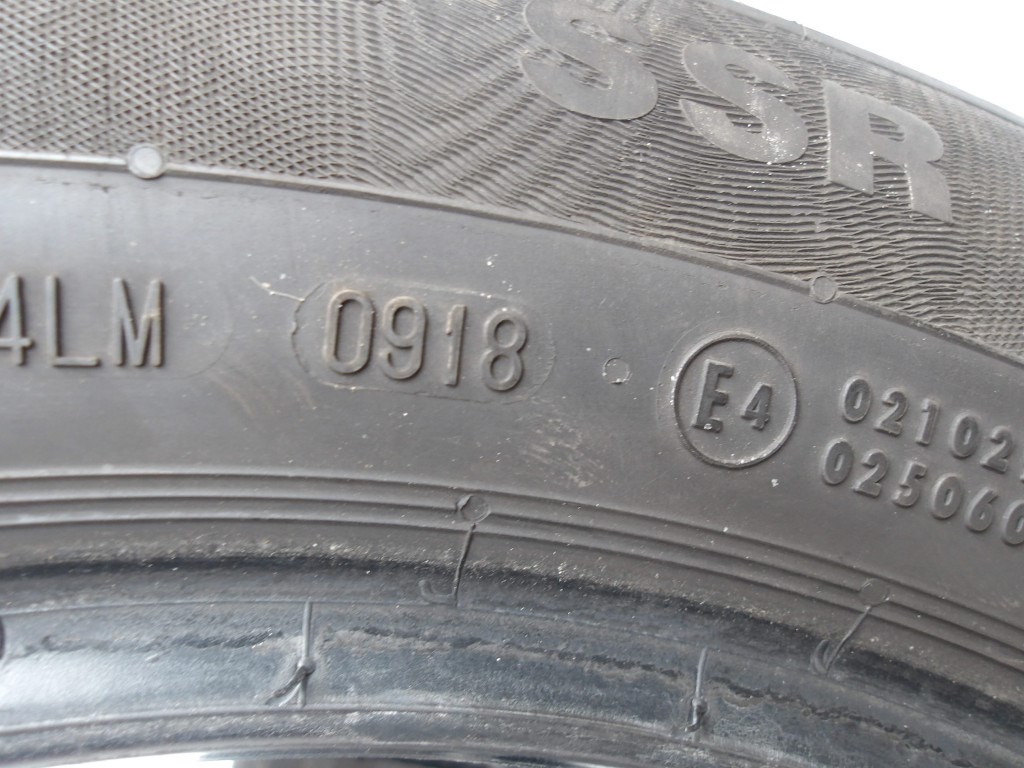 (2DB ÁR/DB)[GYÁRI BONTOTT] CONTINENTAL - CONTIWINTERCONTACT TS830P SSR téli gumi ('*'; RSC) | 205/60R16 96H | DOT 0918 5.05MM 3. kép